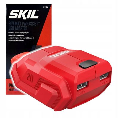 Skil 20V 3162 CA USB-Ladegerät/Adapter (ohne Akku)