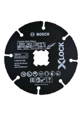 BOSCH X-LOCK Carbide Multiwheel Ø115 mm