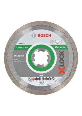 BOSCH X-LOCK Dia-Trennscheibe 125×22,23 mm