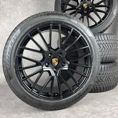 Winterräder Porsche Cayenne Coupé E3 21" Original RS Spyder Felgen 9Y0044630S