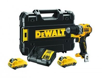 DeWalt Akku-Bohrschrauber DCD701D2 12V / 2x2,0Ah Li-Ion Akku