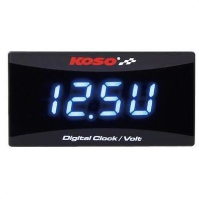 KOSO Super Slim Uhr und Voltmeter, BA024B50