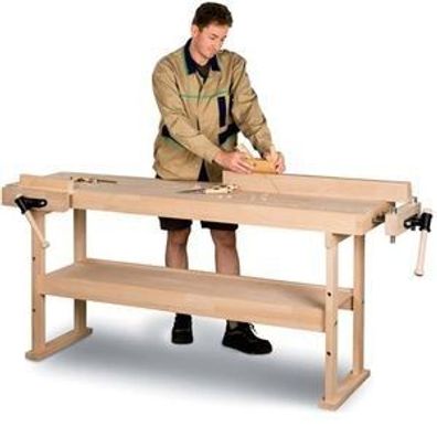 Holzkraft HB 1401 Hobelbank für Handwerk und Ausbildung