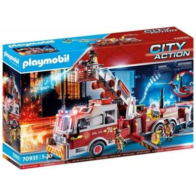 Playmobil 70935 City Action Feuerwehr-Fahrzeug: US Tower