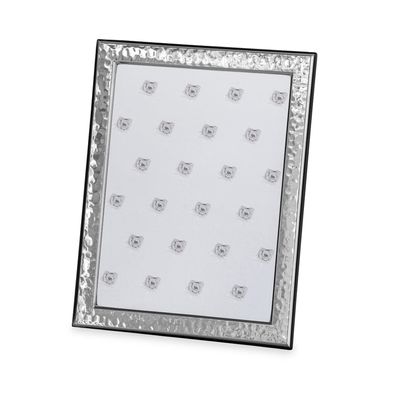 Fotorahmen 925 Silber Bilderrahmen 15x20 cm Silberrahmen 1 Foto Rahmen gehämmert