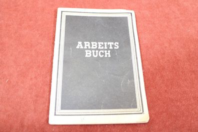 DDR Arbeitsbuch mit Stempel Neubrandenburg 1958 Maurer