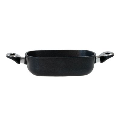 BAF hohe eckige Kasserolle antihaftbeschichtet aus Aluminiumguss 24 x 24 cm