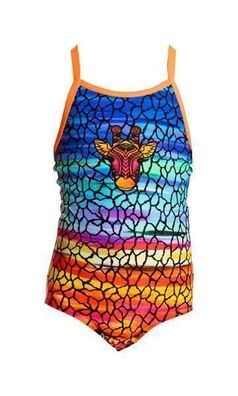 Funkita Scorching Hot One Piece Mädchen/Kinderbadeanzug - Grösse: 98/3