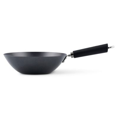 Ken Hom Antihaft Wok 27 cm klein Induktion Wofpfanne Karbonstahl Phenolharzgriff