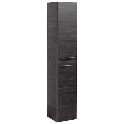 Fackelmann 84185 Badezimmerschrank 30 cm eiche dunkel Hochschrank Badschrank