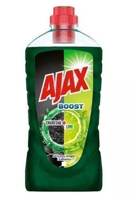 Ajax Aktivkohle Reinigungsmittel, 1 Liter â?? Kraftvolle Reinigungswirkung