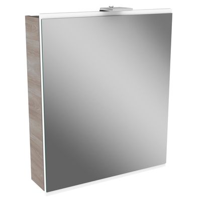 Fackelmann 84883 LED Spiegelschrank Türrahmen weiß 60 cm