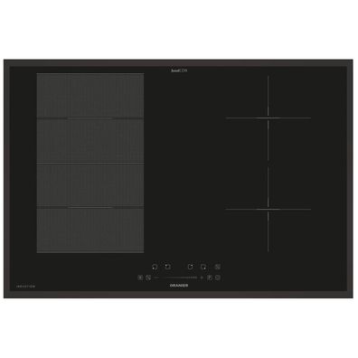 Oranier Induktionskochfeld 80 cm FlexX-Induktion KXI480 autark schwarzer Rahmen