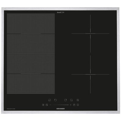 Oranier Induktionskochfeld 60 cm FlexX-Induktion KXI460 autark Rahmen Edelstahl