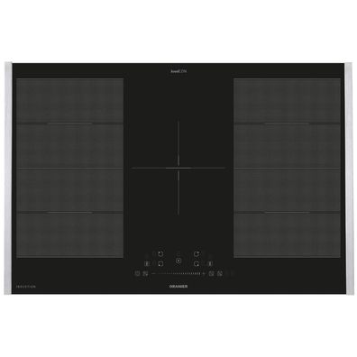 Oranier Induktionskochfeld 80cm FLI580 Flächen-Induktion Slider Edelstahlleisten