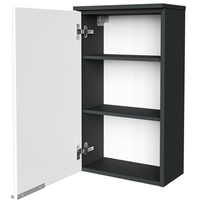 Fackelmann 80903 Hängeschrank Kara Chees 40 cm Glas lackiert links