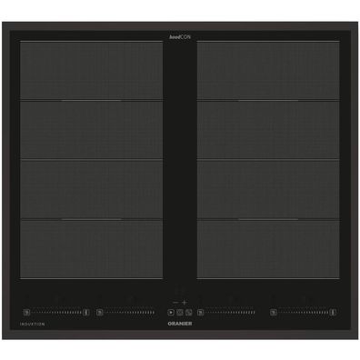 Oranier Flächen-Induktion 60cm Induktionskochfeld FLI660 Multi-Slider mit Rahmen