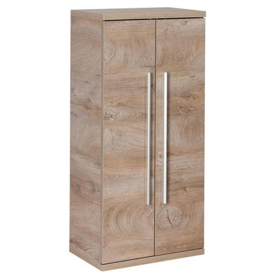 Fackelmann 80057 Badschrank 50 cm Eiche Natur Midischrank Schrank breit Stanford