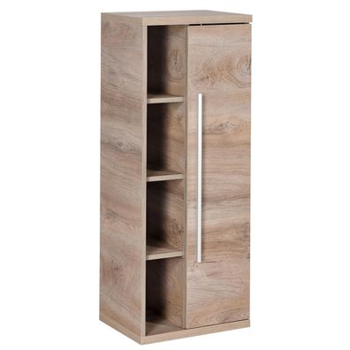 Fackelmann 80047 Badschrank 40 cm Eiche Natur Midischrank Schrank rechts