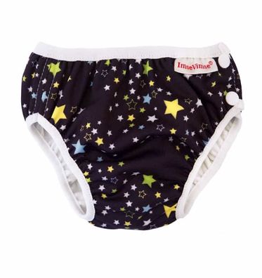 Imse Vimse Schwimmwindel, Badewindel, Aquawindel, Babybadehose Black