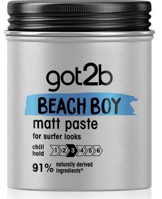 Got2B Beach Boy Surf Pomade, 100 ml - Mattierende Pomade