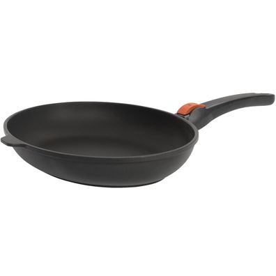 SKK Aluguss Fischpfanne 38cm Induktion Antihaft beschichtet oval Griff abnehmbar