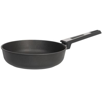 SKK Aluguss Schmorpfanne 28 cm Induktion Stielpfanne Pfanne hoher Rand Antihaft
