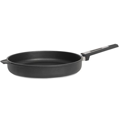 SKK Aluguss Bratpfanne Ø 32 cm Hochrandpfanne Induktion Antihaft mit Gegengriff