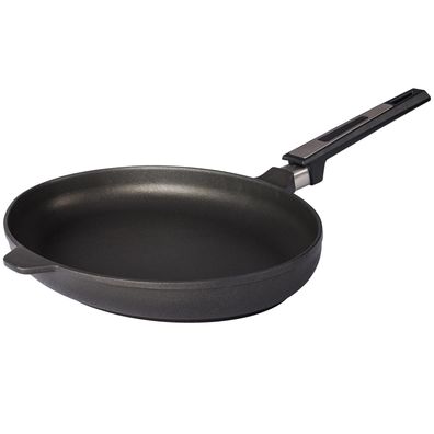 SKK Fischpfanne 38x26 cm oval Schnitzelpfanne Pfanne Aluguss antihaftbeschichtet