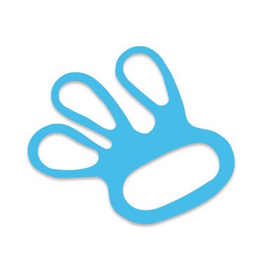 Giesser Handschuhspanner für besseren Tragekomfort bei Stechschutzhandschuhen blau