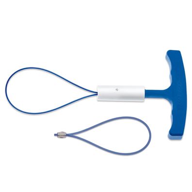 Giesser Rippenzieher blau Schleifen Rippenlöser Kunststoff Ersatzschlingen 20 cm
