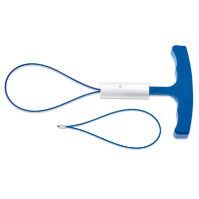 Giesser Rippenlöser blau Schleifen Rippenzieher Kunststoff Ersatzschlingen 30 cm