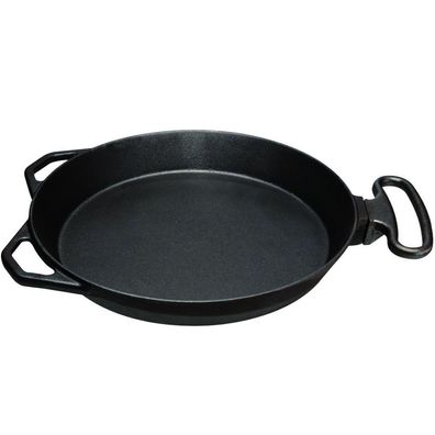SKK Riesenpfanne 80 cm Partypfanne XL Pfanne Aluguss beschichtet mit 3 Griffe