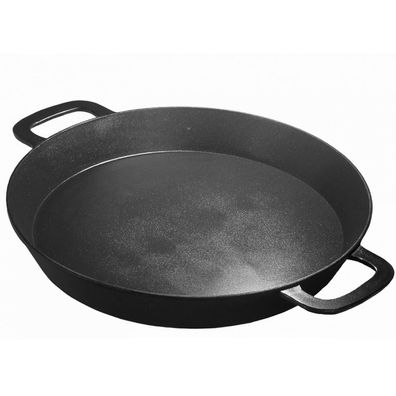 SKK Riesenpfanne 50cm Partypfanne XL Bratpfanne Pfanne Eisenguss Gusseisenpfanne
