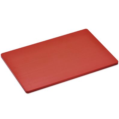 Giesser großes hygienisches Schneidebrett 60x40 cm aus Kunststoff rot