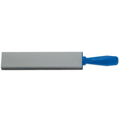 Giesser 2-fach Hand-Schärfstein 38 cm Griff blau grobe & feine Schleifseite 9970