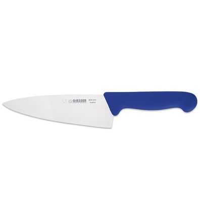 Giesser Kochmesser 16 cm blau Küchenmesser breite gestanzte Klinge 8455 16 b