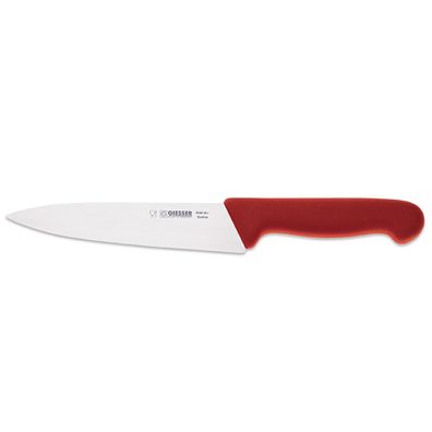 Giesser kleines Kochmesser 16 cm rot mit schmaler gestanzten Klinge 8456 16 r