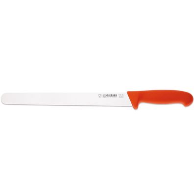 Giesser Aufschnittmesser 28 cm rot abgerundete gestanzte Messerklinge 7705 28 r