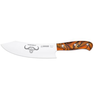 Giesser PremiumCut Kochmesser 20 cm Chefs No 1 mit breiter Messerklinge Acryl gelb