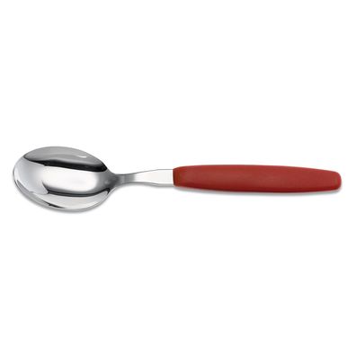 Giesser Esslöffel 20 cm Edelstahl Klinge Tafellöffel Griff rot Löffel 9466 sp r