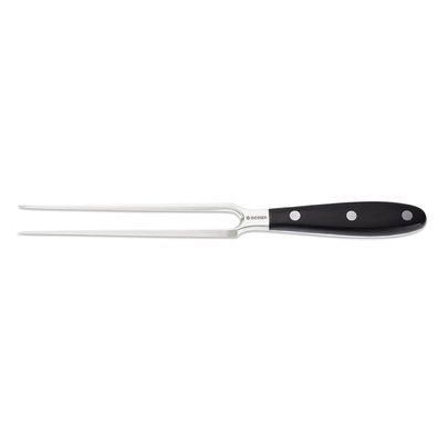 Giesser Fleischgabel 16 cm schwarz BestCut 2 lange geschmiedete Zinken 8610 p 16