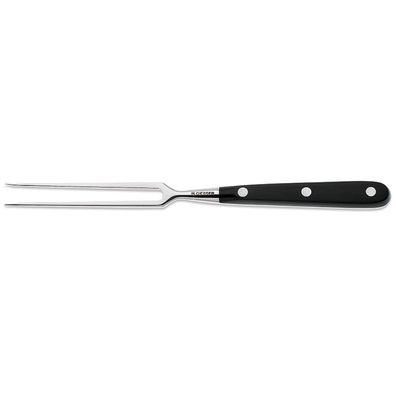 Giesser Wurstgabel 13 cm schwarze Fleischgabel Edelstahl geschmiedet 9420 p 13