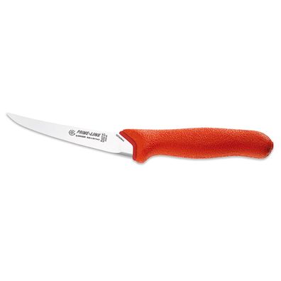 Giesser Ausbeinmesser 13 cm mit halb flexibler Klinge spitz zulaufend rot