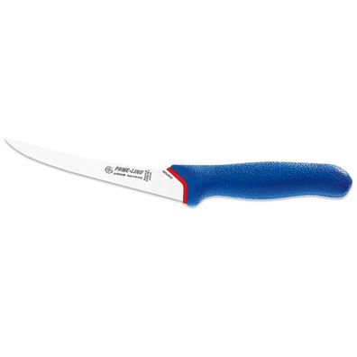 Giesser Ausbeinmesser 15 cm mit halb flexibler Klinge spitz zulaufend blau