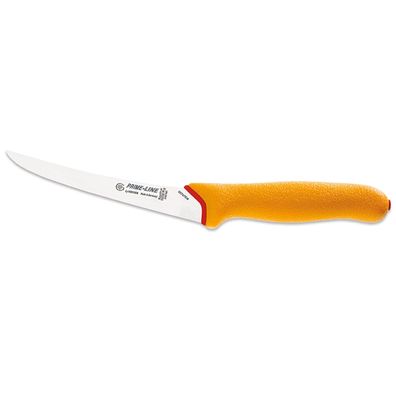 Giesser Ausbeinmesser 15 cm mit halb flexibler Klinge spitz zulaufend gelb