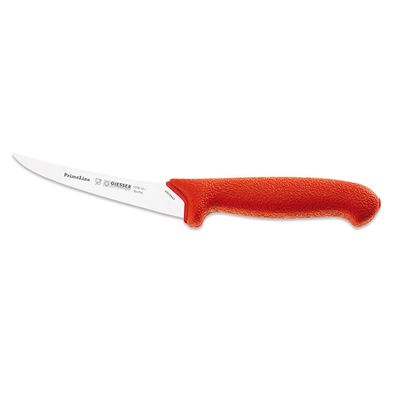 Giesser Ausbeinmesser 13 cm mit semi-flexibler Klinge spitz zulaufend rot