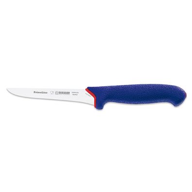 Giesser Ausbeinmesser 13 cm mit gerader halb flexiblen Klinge blau