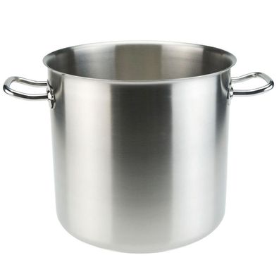 SKK Profi Suppentopf 28 cm Induktion 18/10 Edelstahl Kochtopf groß Edelstahltopf