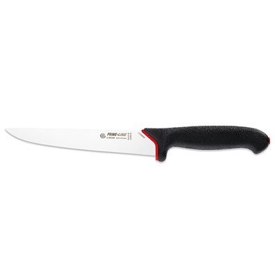 Giesser Stechmesser 18 cm mit gerader Klinge spitz zulaufend schwarz